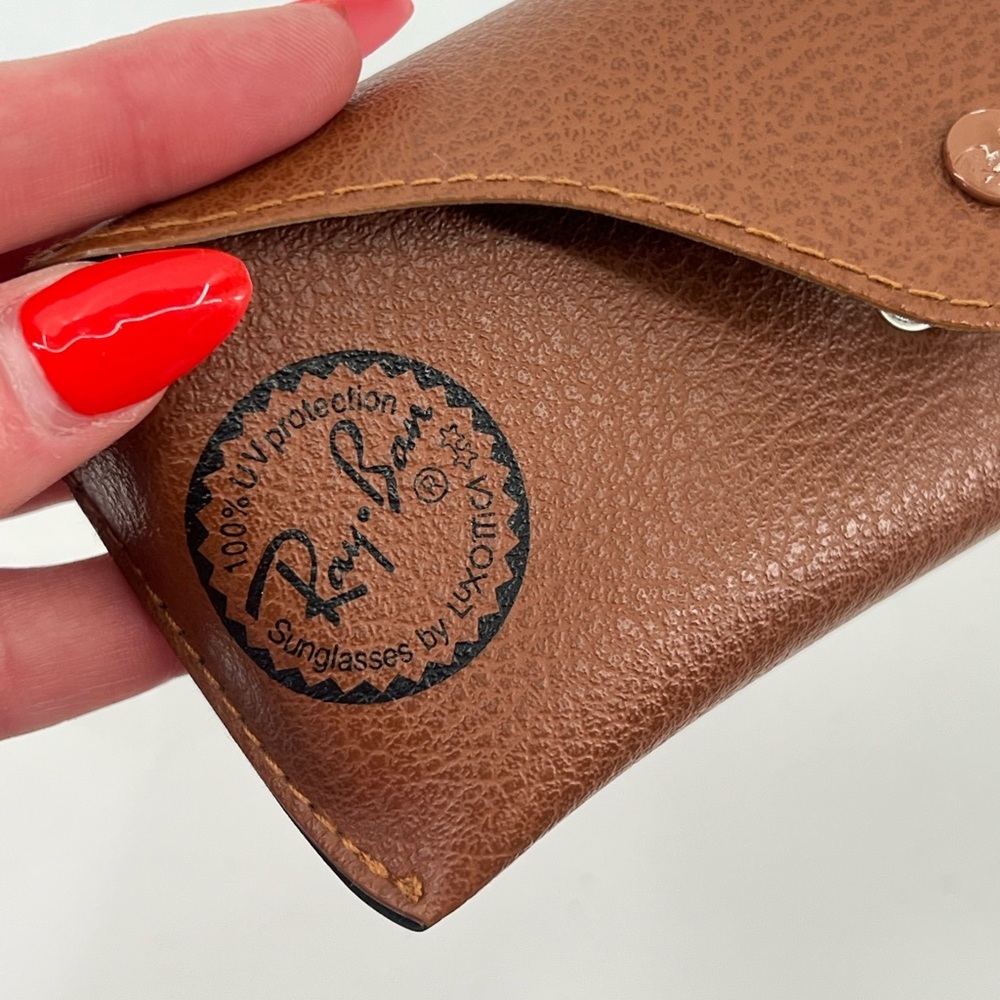 Ray Ban Universal Brown Medium Soft Case For Sunglasses & Eyeglasses - Picture 6 of 7